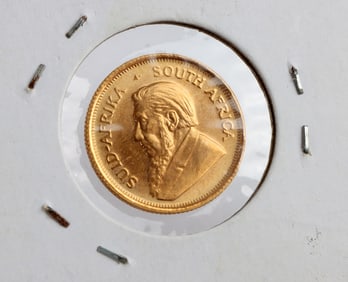 1/10 GOLD KRUGERRAND COIN BU 1981