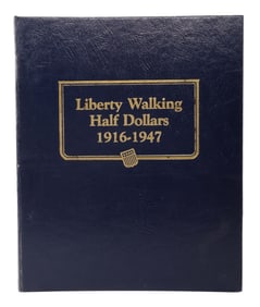 WHITMAN LIBERTY HALF DOLLARS COMPLETE SET