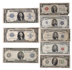 $34 FACE VALUE LARGE BILLS AND MORE