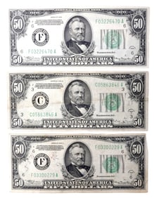 50 DOLLAR NOTES SERIES OF 1934
