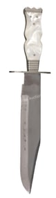 JOSEPH ALLEN BOWIE KNIFE W PEARL GRIP