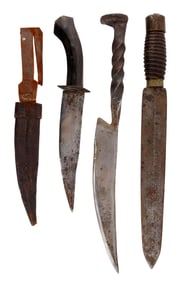 KNIFE LOT OF 3 RAILWAY SPIKE AND MORE