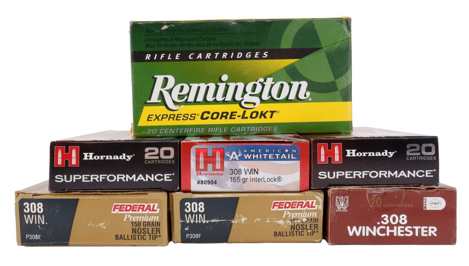 140 RDS .308 WIN HUNTING & TARGET RIFLE AMMO (1 of 3)
