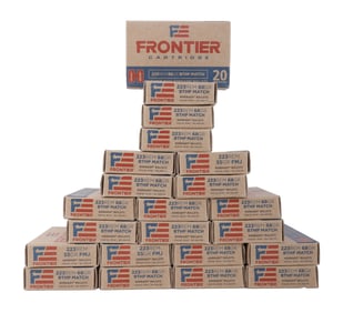440 RDS .223 REM 68GR BTHP HORNADY FRONTIER AMMO