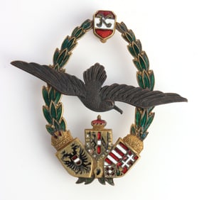 AUSTRIAN EMPIRE NAVAL PILOT BADGE