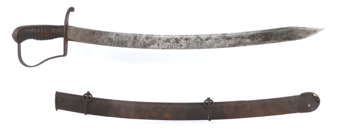 CONFEDERATE N STARR 1812 CONTRACT SABER CUTLASS