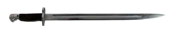 WWI BRITISH P-1907 ENFIELD BAYONET ANDERSON CHROME