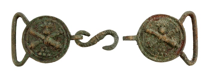 FRENCH EMPIRE NAPOLEONIC SWORD BELT PLATE