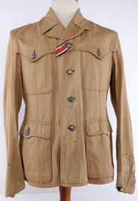 AFRICAN SS SAHARIANA TUNIC WWII GERMAN