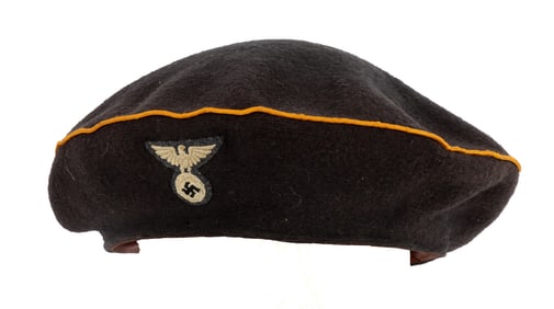 WWII GERMAN SCARCE NSFK FLYING CORPS GLIDER BERET