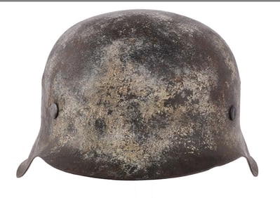 WWII GERMAN THIRD REICH M1942 STAHLHELM DAK