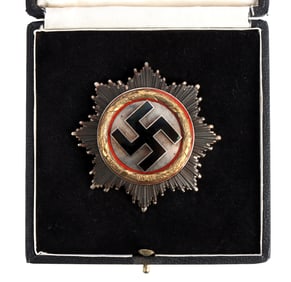 GERMAN CROSS IN GOLD WWII THIRD REICH