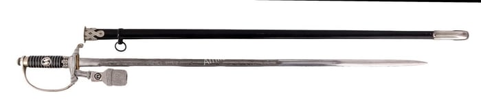 WWII GERMAN SS HONOR SWORD NAMED JULIUS SCHAUB