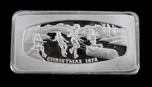.999 SILVER 1000 GRAIN BULLION BAR