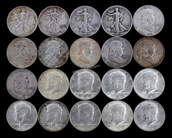 US .900 SILVER CONSTITUTIONAL COINS $10 FACE VALUE