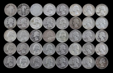 US .900 SILVER CONSTITUTIONAL COINS $10 FACE VALUE