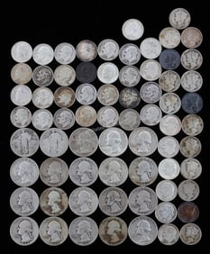 US .900 SILVER CONSTITUTIONAL COINS $10 FACE VALUE