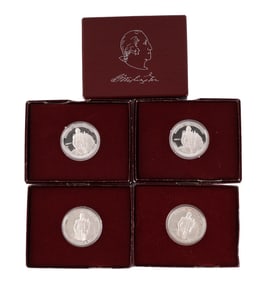 WASHINGTON COMMEMORATIVE SILVER HALF DOLLAR LOT 4