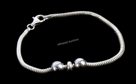 SILVER PANDORA CHARM BRACELET