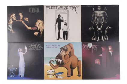 FLEETWOOD MAC VINYL RECORDS LOT OF 6