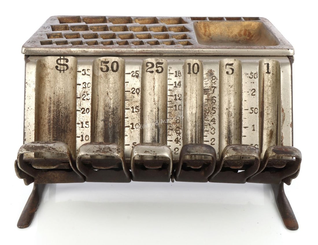 STAATS COIN CHANGING TRAY 1890S (1 of 9)