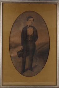 ALABAMA GENTLEMAN'S PORTRAIT AT DAVIS INAUGURATION