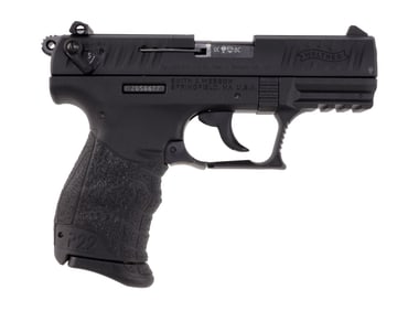 WALTHER P22 .22 LR PISTOL W/ 3 MAGS & RANGE GEAR