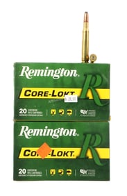 40 ROUNDS 30-06 180GR SP REMINGTON CORE-LOKT