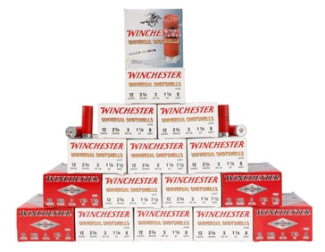 400 RD 12GA WINCHESTER UNIVERSAL SHOTGUN SHELLS