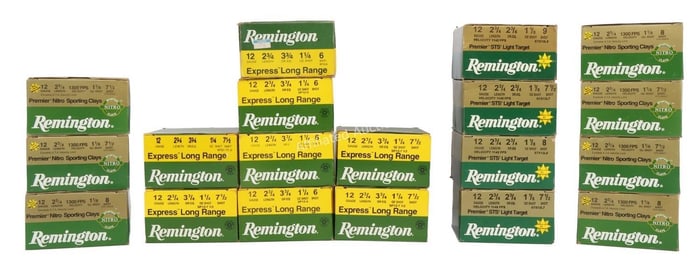 475 ROUNDS 12GA REMINGTON RANGE & GAME SHOT