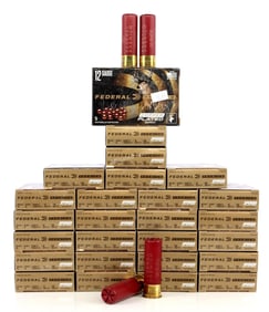 130 ROUNDS 12 GA FEDERAL BUCKSHOT AMMO