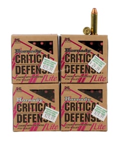 100 ROUNDS OF .38 SPECIAL 90 GRAIN FTX
