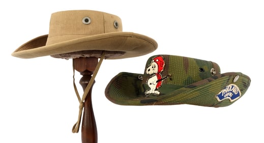 TWO VIETNAM WAR US BOONIE HATS