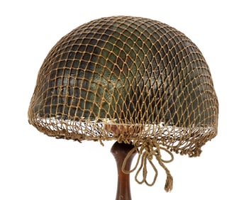 NAMED BRITISH WWII PARATROOPER HELMET