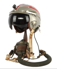 US AIR FORCE NAMED COLONEL'S P-4B FLIGHT HELMET