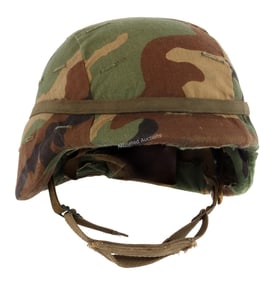 USGI PASGT HELMET COMPLETE WITH CAMO COVER