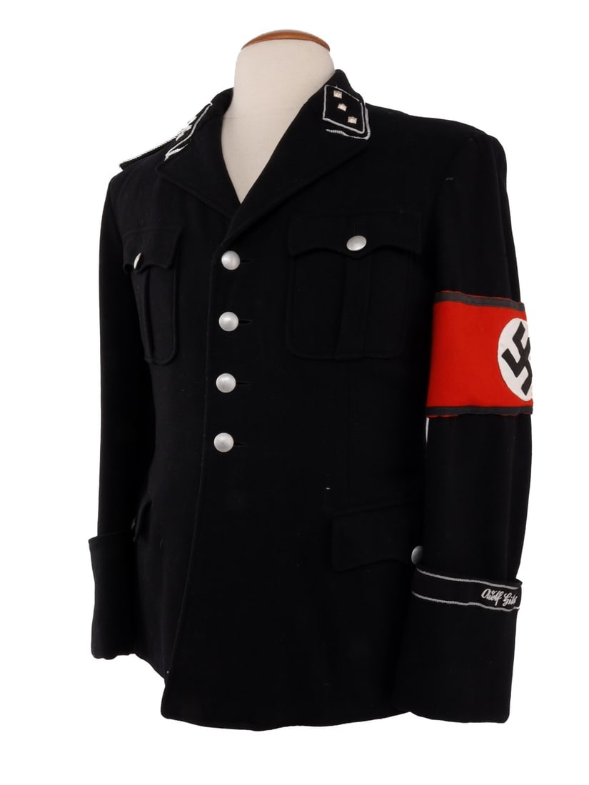 ALLGEMEINE SS OFFICER'S M32 SERVICE TUNIC (1 of 11)