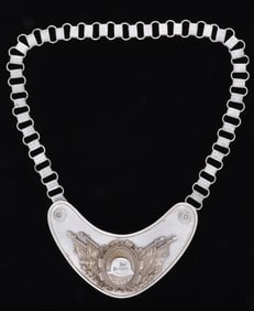 WWII WEIMAR ORTSGRUPPE GLATZ VETERAN GORGET