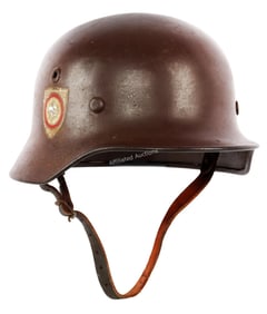 WWII GERMAN REICH FELDERNHALL M35 HELMET
