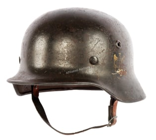 WWII KRIEGSMARINE M40 STEEL COMBAT HELMET QUIST