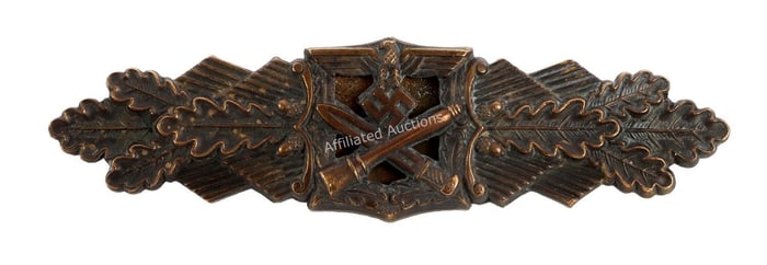WWII GERMAN REICH COMBAT CLASP IN BRONZE