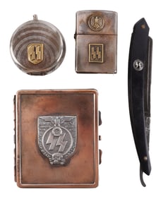WWII GERMAN REICH PERSONAL EFFECTS LOT OF 4