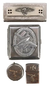 WWII GERMAN THIRD REICH PERSONAL EFFECTS LOT OF 4