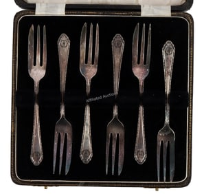 WWII GERMAN THIRD REICH SS BRANDED SILVERWARE