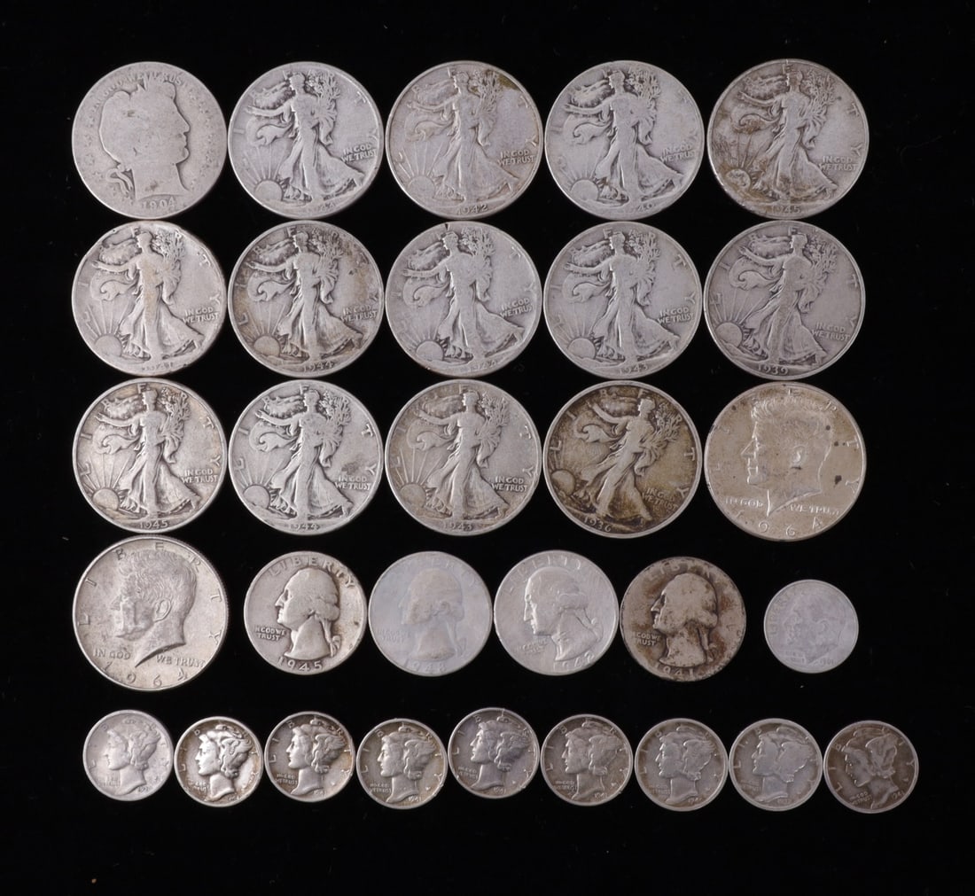 $10 FACE US CONSTITUTIONAL SILVER PRE-1968 (1 of 2)