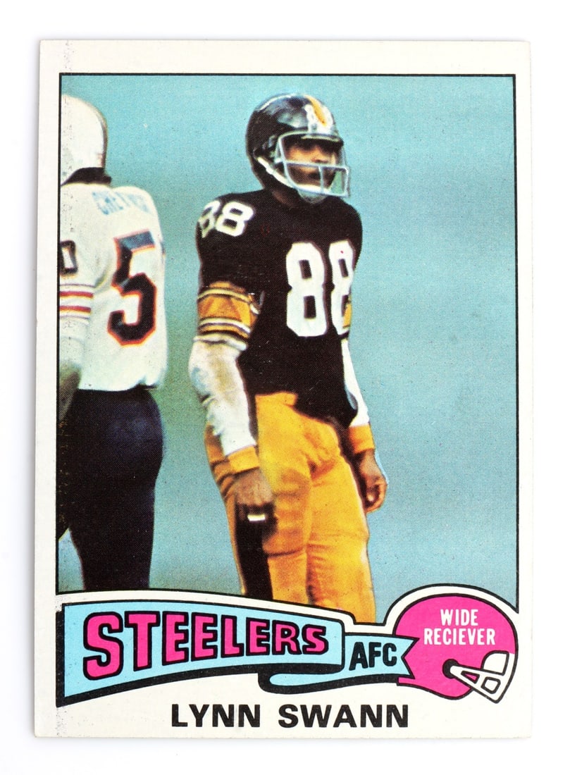 LYNN SWANN 1975 TOPPS TRADING CARD (1 of 2)