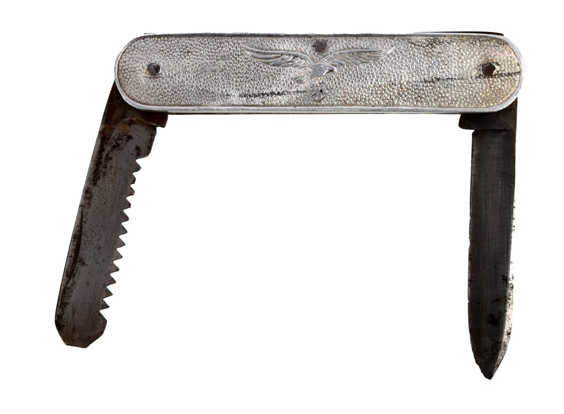 WWII GERMAN SCHICHAU-WERKE LUFTWAFFE POCKET KNIFE (1 of 4)