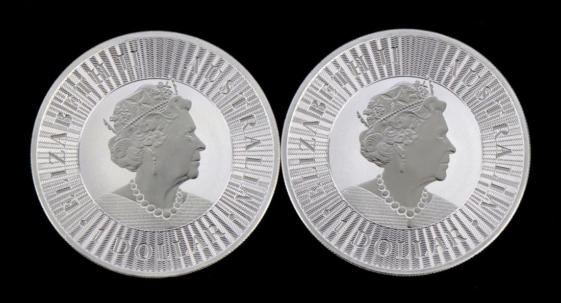 2 ONE TROY OUNCE .999 SILVER AUSTRALIAN DOLLARS (1 of 2)