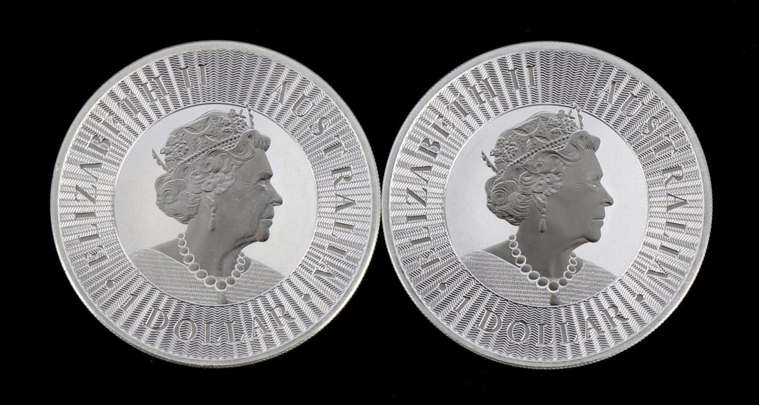 2 ONE TROY OUNCE .999 SILVER AUSTRALIAN DOLLARS (1 of 2)