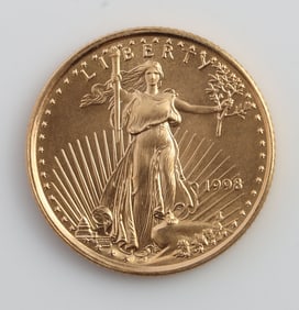 1998 1/10TH OUNCE GOLD AMERICAN EAGLE